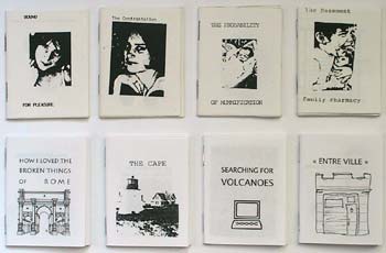 minibooks by J. R. Carpenter